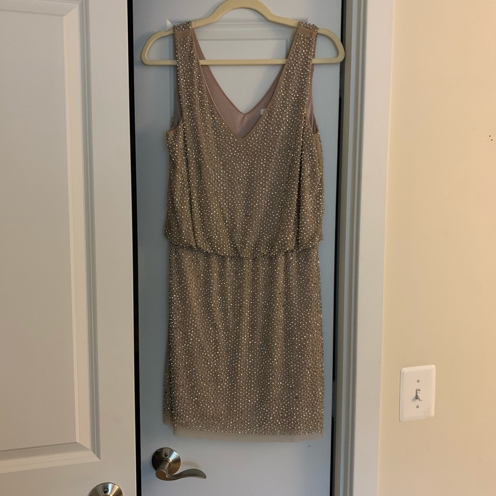 Cache Sequin Dress Size 8 - image 1